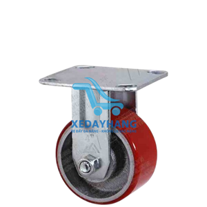 Bánh xe PU BRK100 gang thường cố định Bánh xe PU BRK100 gang thường cố định