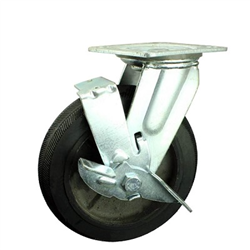 Bánh xe cao su MKS150 PH xoay khoá Bánh xe cao su MKS150 PH xoay khoá